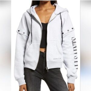 All Saints Amphia Zip Hoodie Size XS